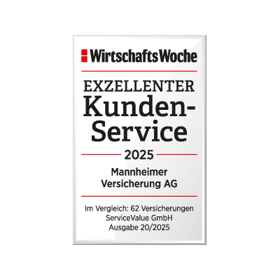 Auszeichnung Wirtschftswoche 2025 Exzellenter Kundenservice